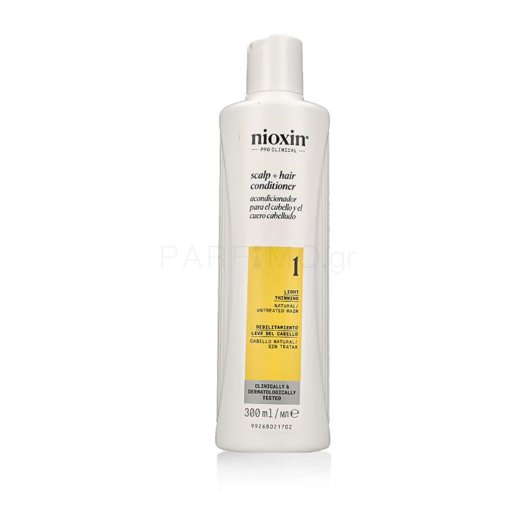 Nioxin System 1 Scalp + Hair Conditioner Μαλακτικό μαλλιών για γυναίκες 300 ml