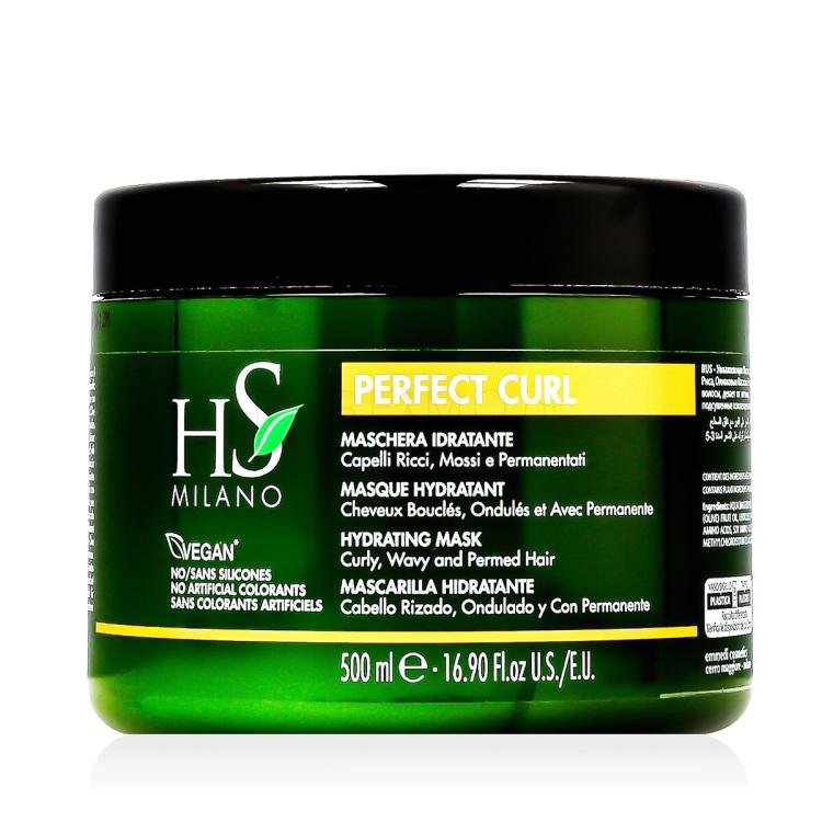 HS MILANO Perfect Curl Hydrating Mask Μάσκα μαλλιών 500 ml
