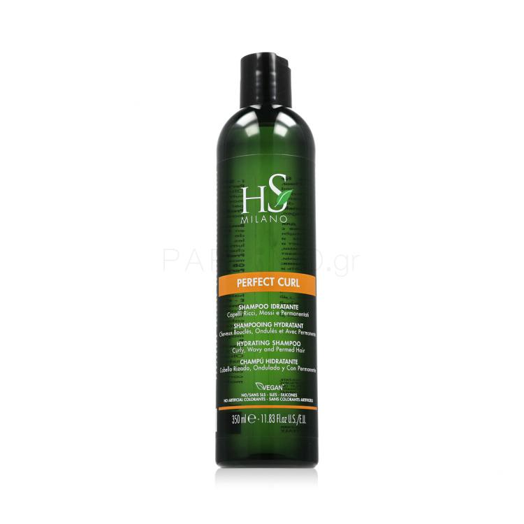 HS MILANO Perfect Curl Hydrating Shampoo Σαμπουάν 350 ml