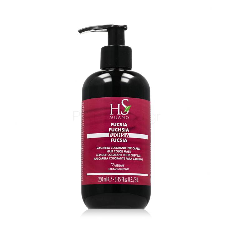 HS MILANO Hair Color Mask Βαφή μαλλιών 250 ml Απόχρωση Fuchsia