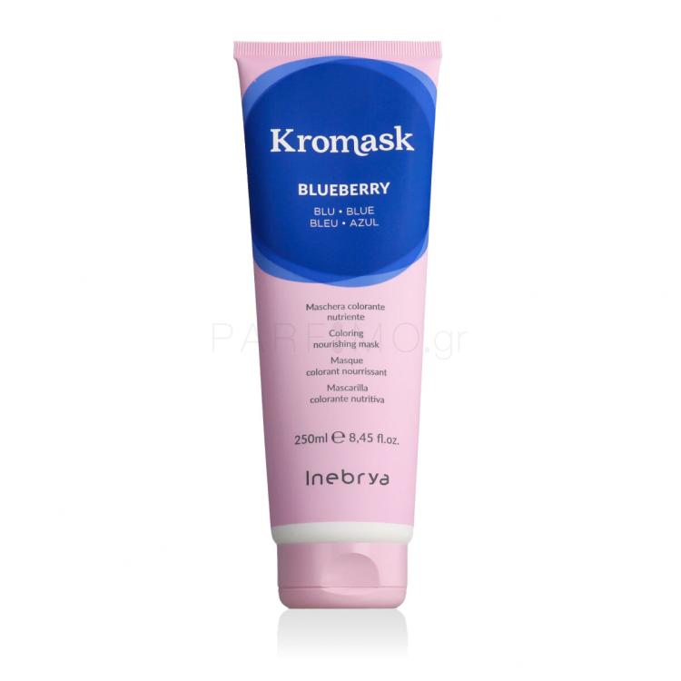 Inebrya Kromask Coloring Nourishing Mask Βαφή μαλλιών 250 ml Απόχρωση Blueberry