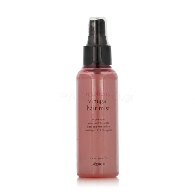 A'pieu Raspberry Vinegar Hair Mist Περιποίηση μαλλιών χωρίς ξέβγαλμα 105 ml