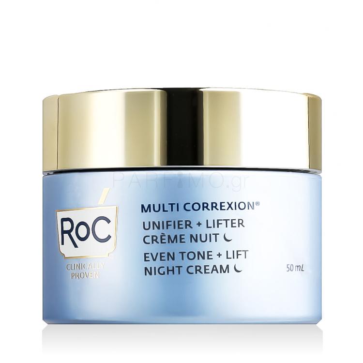 RoC Multi Correxion Even Tone + Lift Night Cream Κρέμα προσώπου νύχτας για γυναίκες 50 ml