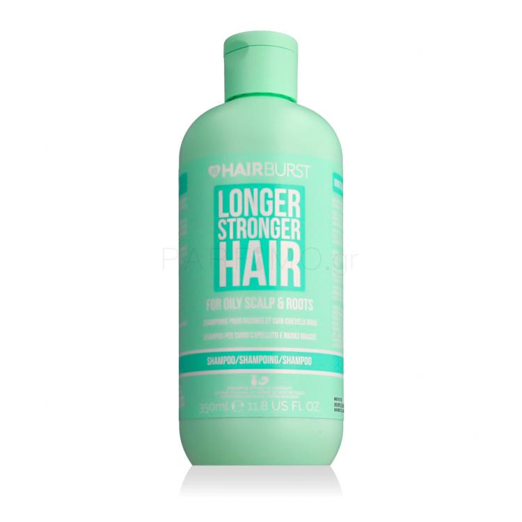HairBurst Longer Stronger Hair Shampoo For Oily Scalp &amp; Roots Σαμπουάν 350 ml