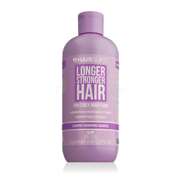 HairBurst Longer Stronger Hair Shampoo For Curly, Wavy Hair Σαμπουάν 350 ml