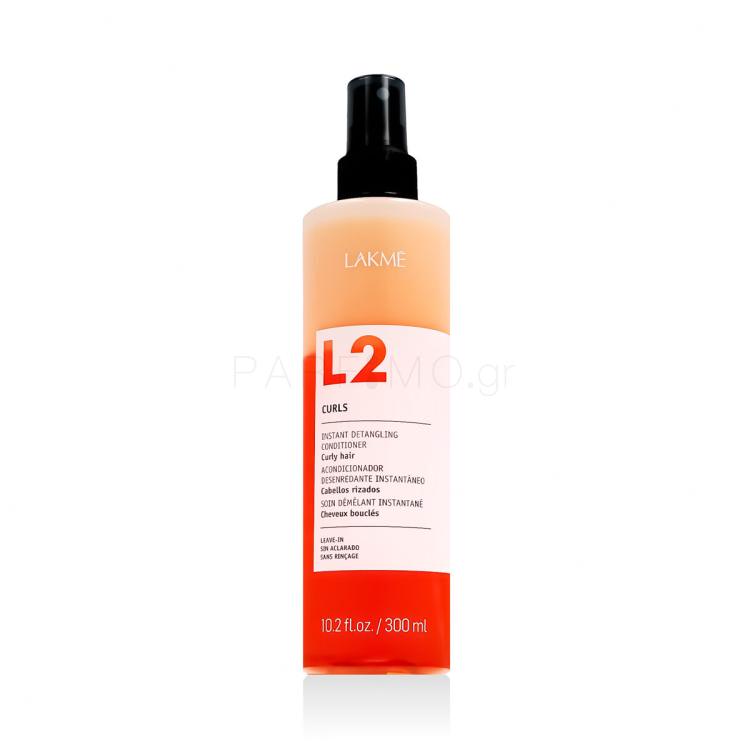 Lakmé L2 Curls Instant Detangling Conditioner Μαλακτικό μαλλιών 300 ml