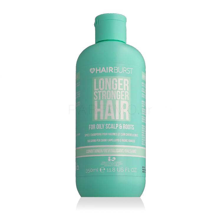 HairBurst Longer Stronger Hair Conditioner For Oily Scalp &amp; Roots Μαλακτικό μαλλιών 350 ml