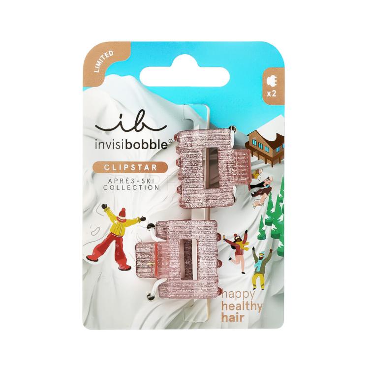 Invisibobble Clipstar Après-Ski Κλιπ μαλλιών για γυναίκες 2 τεμ Απόχρωση Shimmer