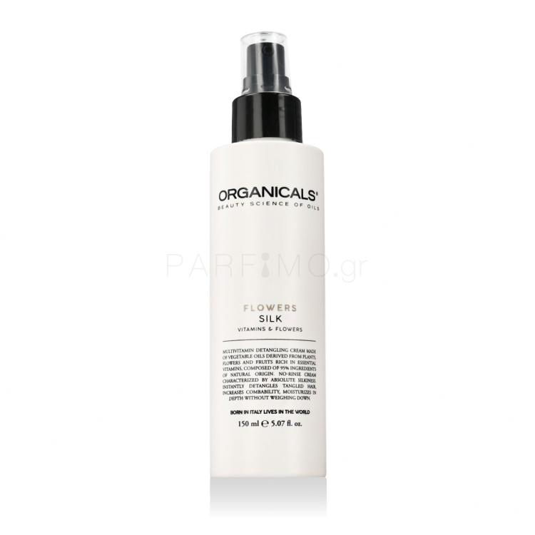 Organicals Flowers Silk Κρέμα μαλλιών για γυναίκες 150 ml