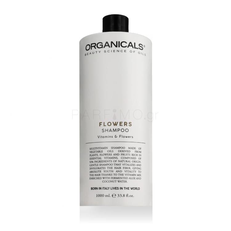 Organicals Flowers Shampoo Σαμπουάν για γυναίκες 1000 ml