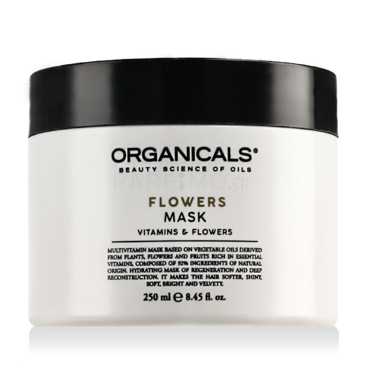 Organicals Flowers Mask Μάσκα μαλλιών για γυναίκες 250 ml
