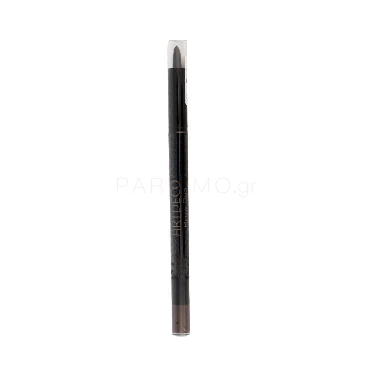 Artdeco Brow Duo Powder &amp; Liner Μολύβι για τα φρύδια για γυναίκες 0,8 gr Απόχρωση 16 Deep Forest