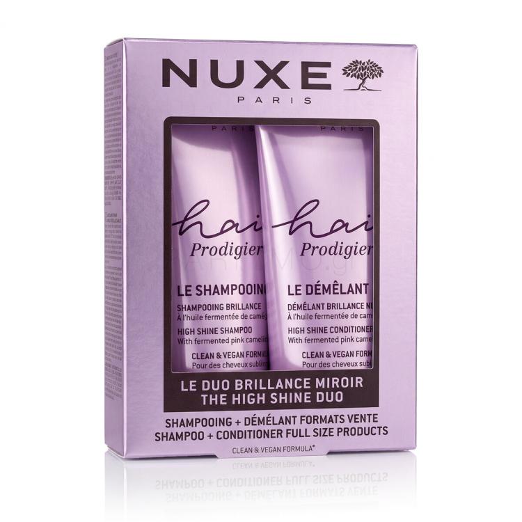 NUXE Hair Prodigieux High Shine Shampoo Σετ δώρου σαμπουάν Hair Prodigieux High Shine Shampoo 200 ml + μαλακτικό Hair Prodigieux High Shine Conditioner 200 ml