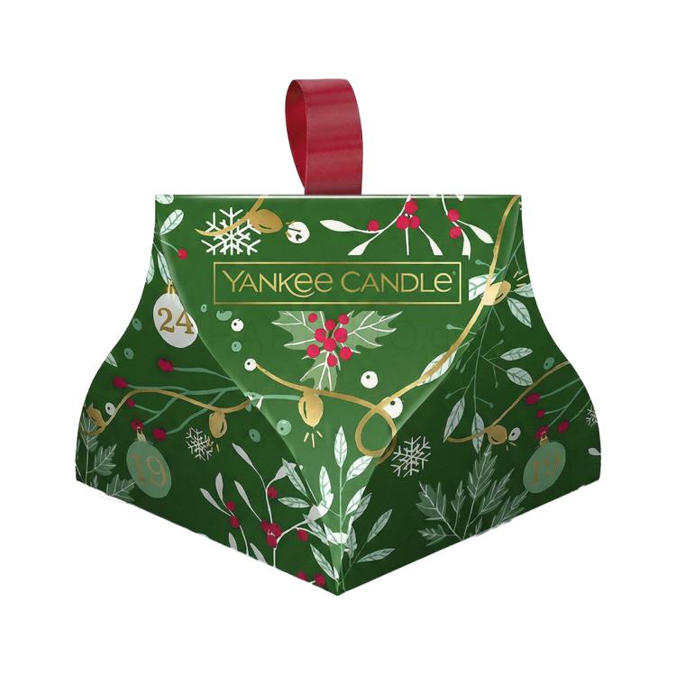 Yankee Candle Christmas Collection Σετ δώρου Κερί για αρωματική λάμπα Twinkling Lights 22 g + Κερί για αρωματική λάμπα Letters To Santa 22 g + Κερί για αρωματική λάμπα Tree Farm Festival 22 g