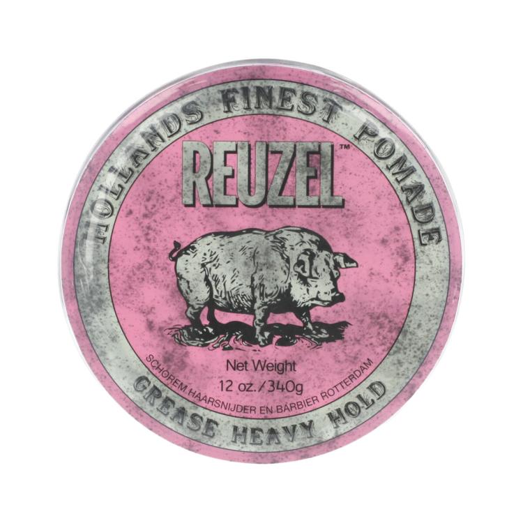Reuzel Hollands Finest Pomade Grease Heavy Hold Κερί για τα μαλλιά για άνδρες 340 gr
