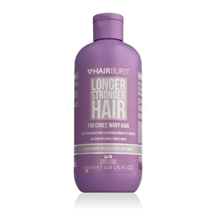 HairBurst Longer Stronger Hair Conditioner For Curly, Wavy Hair Μαλακτικό μαλλιών 350 ml