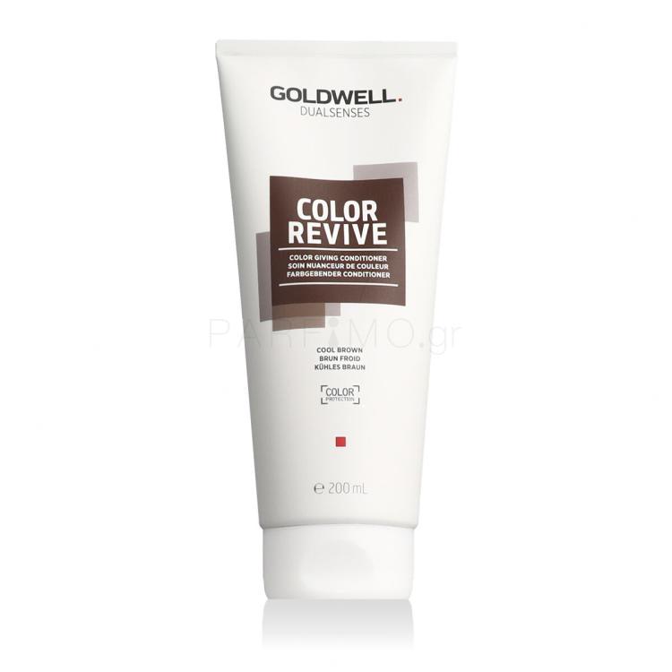 Goldwell Dualsenses Color Revive Color Giving Conditioner Cool Brown Μαλακτικό μαλλιών για γυναίκες 200 ml