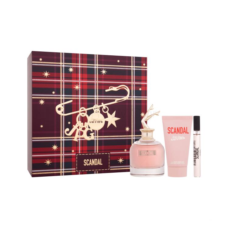Jean Paul Gaultier Scandal Σετ δώρου EDP 80 ml + λοσιόν σώματος 75 ml + EDP 10 ml