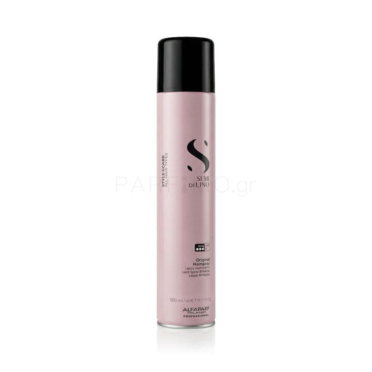 ALFAPARF MILANO Semi Di Lino Style &amp; Care Original Hairspray Λακ μαλλιών για γυναίκες 500 ml