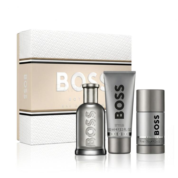 HUGO BOSS Boss Bottled Σετ δώρου EDP 100 ml + αφρόλουτρο 100 ml + deo stick 75 ml