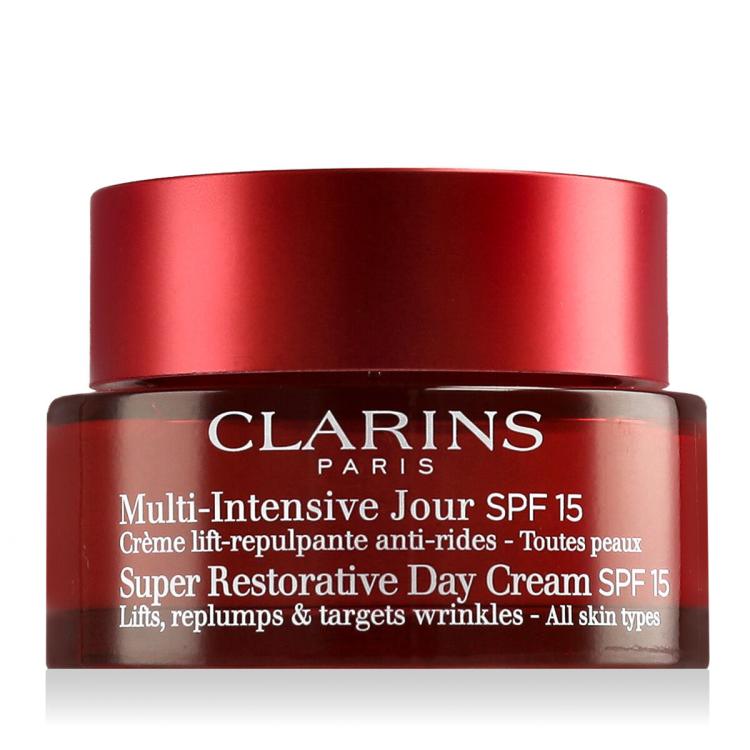Clarins Super Restorative Day Cream SPF15 Κρέμα προσώπου ημέρας για γυναίκες 50 ml