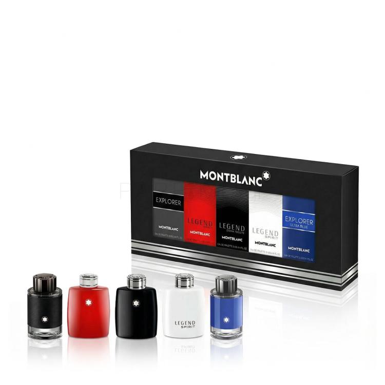 Montblanc Discovery Set Σετ δώρου EDP Legend Red 4,5 ml + EDP Explorer 4,5 ml + EDP Explorer Platinum 4,5 ml + EDT Legend Spirit 4,5 ml + EDT Legend 4,5 ml