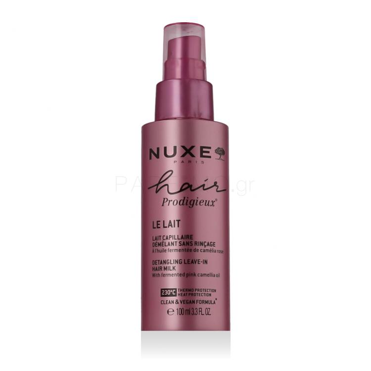 NUXE Hair Prodigieux Detangling Leave-In Hair Milk Περιποίηση μαλλιών χωρίς ξέβγαλμα για γυναίκες 100 ml