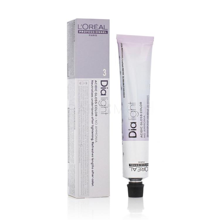 L'Oréal Professionnel DiaLight Acidic Gloss Color Βαφή μαλλιών για γυναίκες 50 ml Απόχρωση 3 Dark Brown