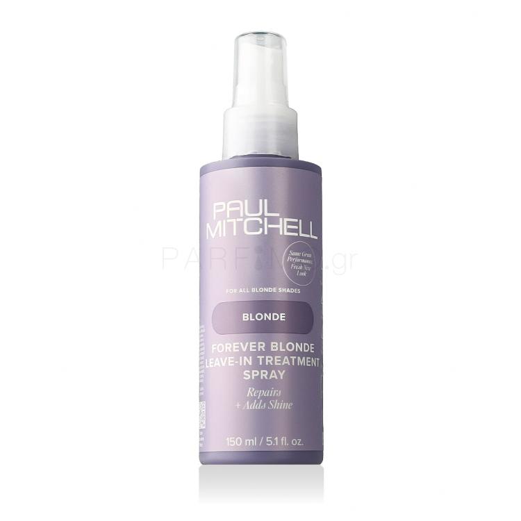Paul Mitchell Blonde Forever Blonde Leave-In Treatment Spray Περιποίηση μαλλιών χωρίς ξέβγαλμα 150 ml