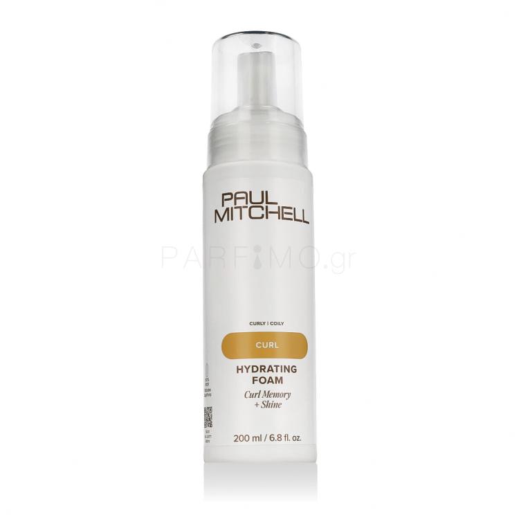 Paul Mitchell Curl Hydrating Foam Περιποίηση μαλλιών χωρίς ξέβγαλμα 200 ml