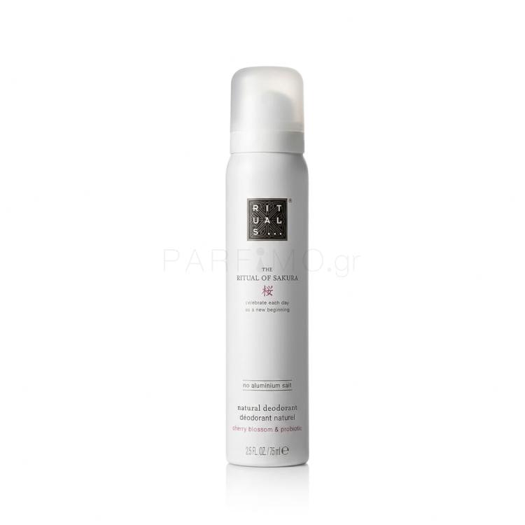 Rituals The Ritual Of Sakura Natural Deodorant Αποσμητικό για γυναίκες 75 ml