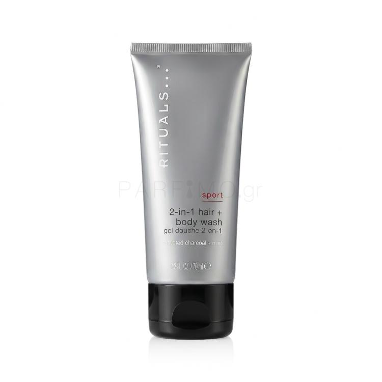 Rituals Homme Sport 2-in-1 Hair &amp; Body Wash Σαμπουάν για άνδρες 70 ml