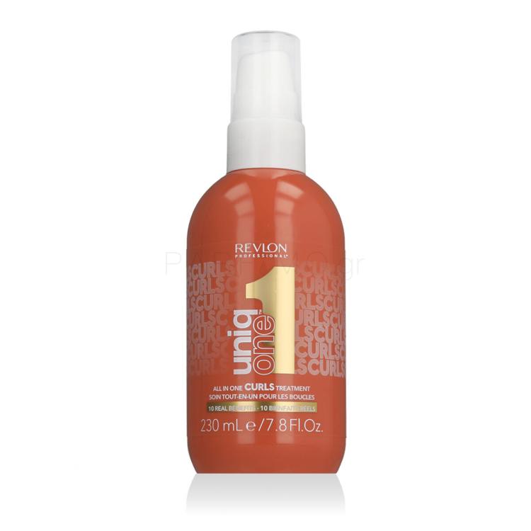 Revlon Professional Uniq One All In One Curls Treatment Περιποίηση μαλλιών χωρίς ξέβγαλμα για γυναίκες 230 ml