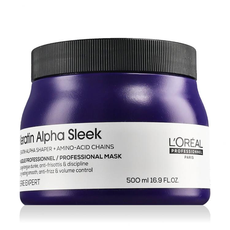 L'Oréal Professionnel Keratin Alpha Sleek Professional Mask Μάσκα μαλλιών για γυναίκες 500 ml
