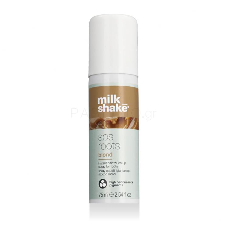 Milk Shake SOS Roots Instant Hair Touch Up Spray for Roots Βαφή μαλλιών 75 ml Απόχρωση Blond