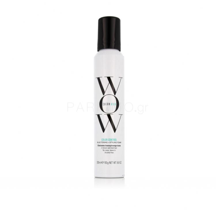 Color Wow Color Control Blue Toning + Styling Foam Βαφή μαλλιών 200 ml