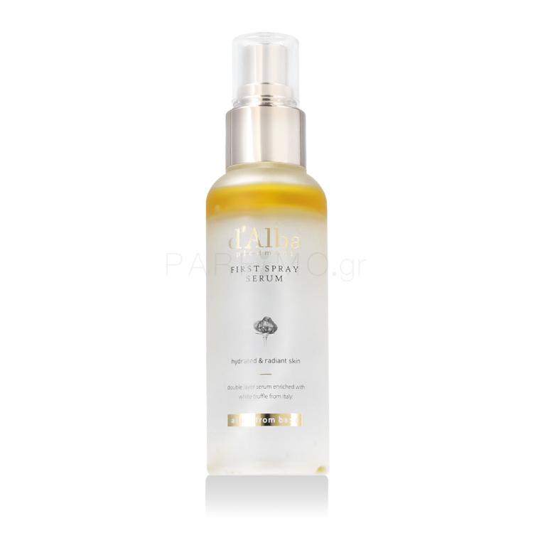 d'Alba White Truffle First Spray Serum Ορός προσώπου για γυναίκες 100 ml