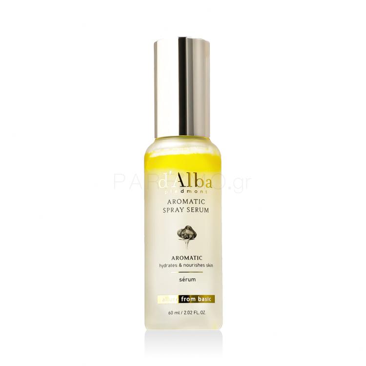 d'Alba Aromatic Spray Serum Ορός προσώπου για γυναίκες 60 ml