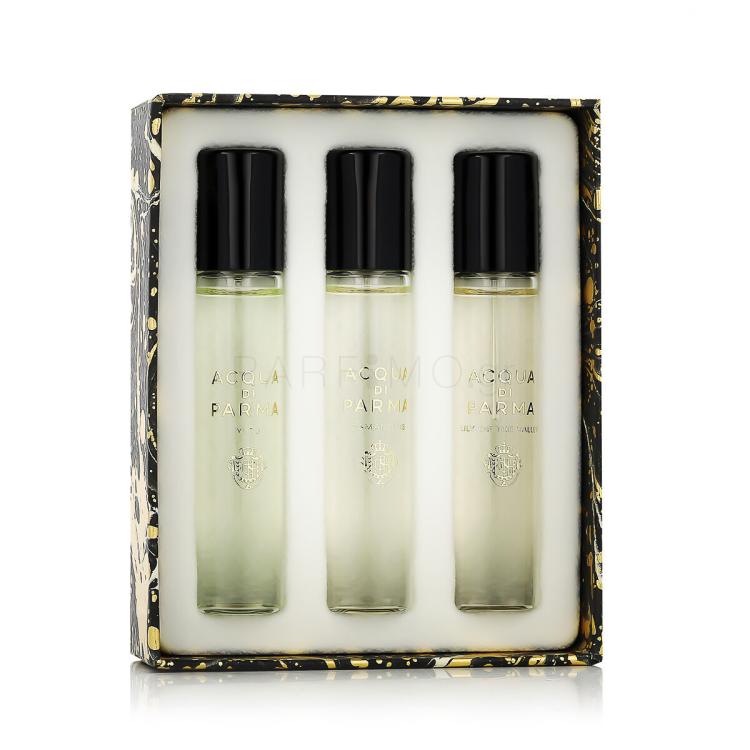 Acqua di Parma Holiday Discovery Set Σετ δώρου EDP Yuzu 12 ml + EDP Osmanthus 12 ml + EDP Lily Of The Valley 12 ml