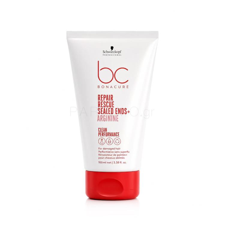 Schwarzkopf Professional BC Bonacure Repair Rescue Sealed Ends+ Arginine Ορός μαλλιών για γυναίκες 100 ml