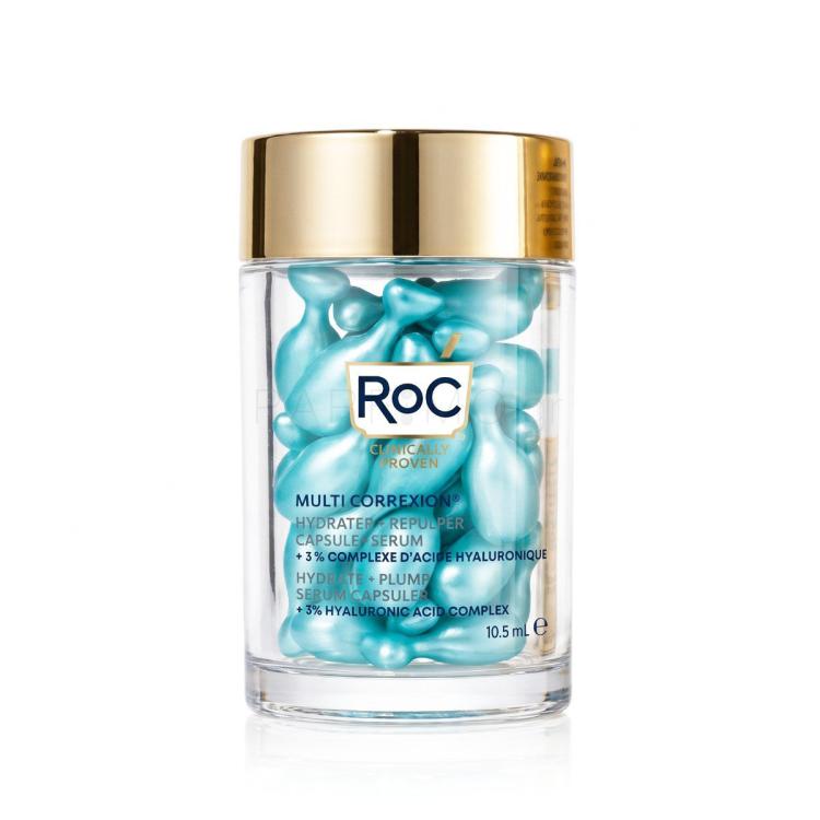 RoC Multi Correxion Hydrate + Plump Serum Capsules Ορός προσώπου για γυναίκες 30 τεμ