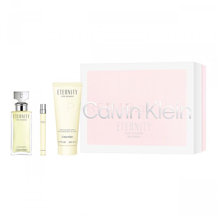 Calvin Klein Eternity Σετ δώρου EDP 100 ml + λοσιόν σώματος  200 ml + EDP 10 ml