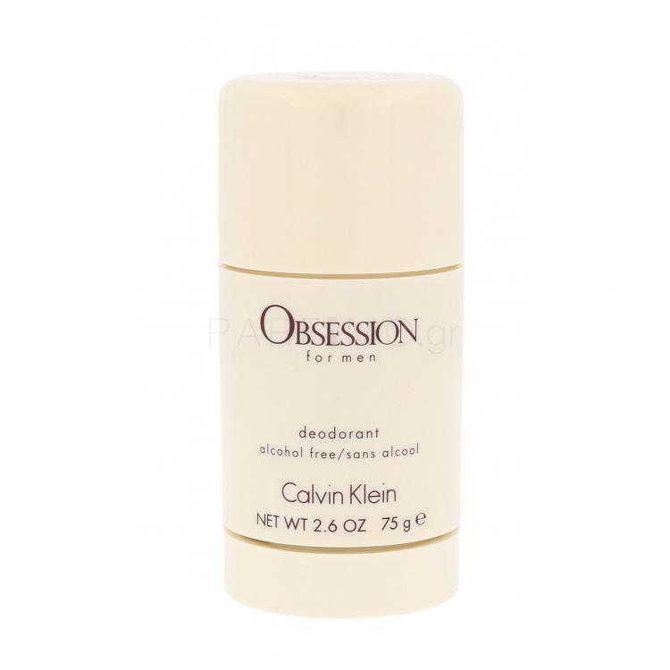 Calvin Klein Obsession For Men Αποσμητικό για άνδρες 75 ml