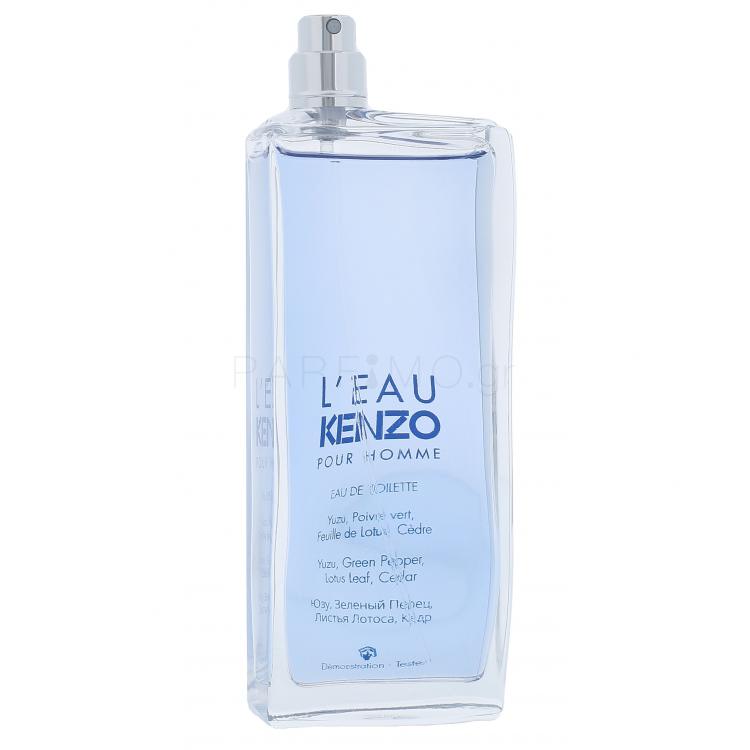 KENZO L´Eau Kenzo Pour Homme Eau de Toilette για άνδρες 100 ml TESTER