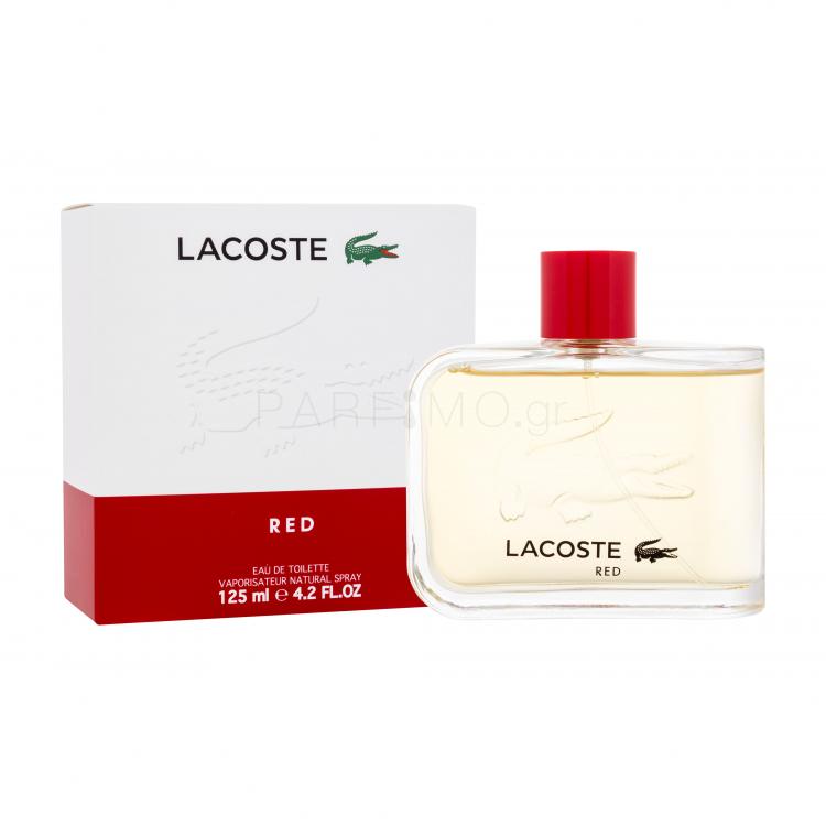 Lacoste Red Eau de Toilette για άνδρες 125 ml