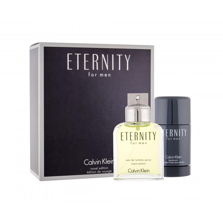 Calvin Klein Eternity For Men Σετ δώρου EDT 100 ml + deostick 75 ml