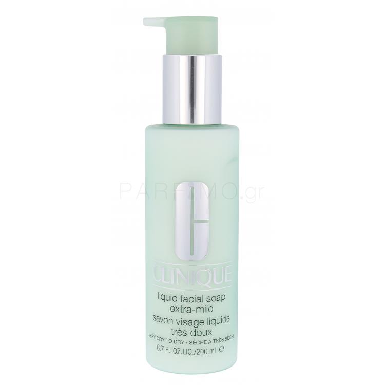 Clinique Liquid Facial Soap Extra Mild Καθαριστικό σαπούνι για γυναίκες 200 ml