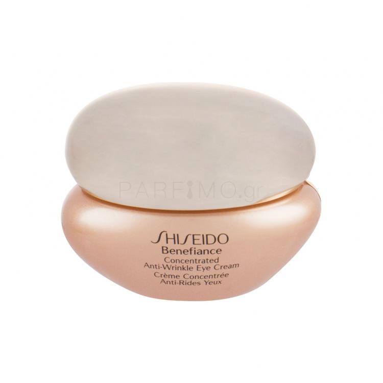 Shiseido Benefiance Concentrated Κρέμα ματιών για γυναίκες 15 ml