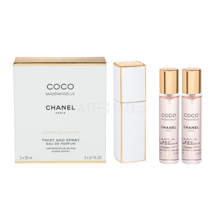 Chanel Coco Mademoiselle Eau de Parfum για γυναίκες Twist and Spray 3x20 ml