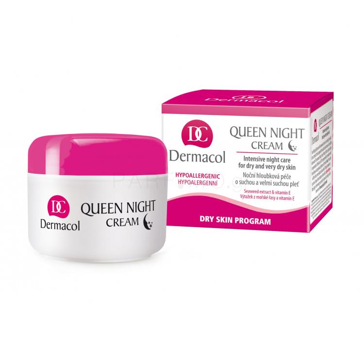 Dermacol Queen Κρέμα προσώπου νύχτας για γυναίκες 50 ml